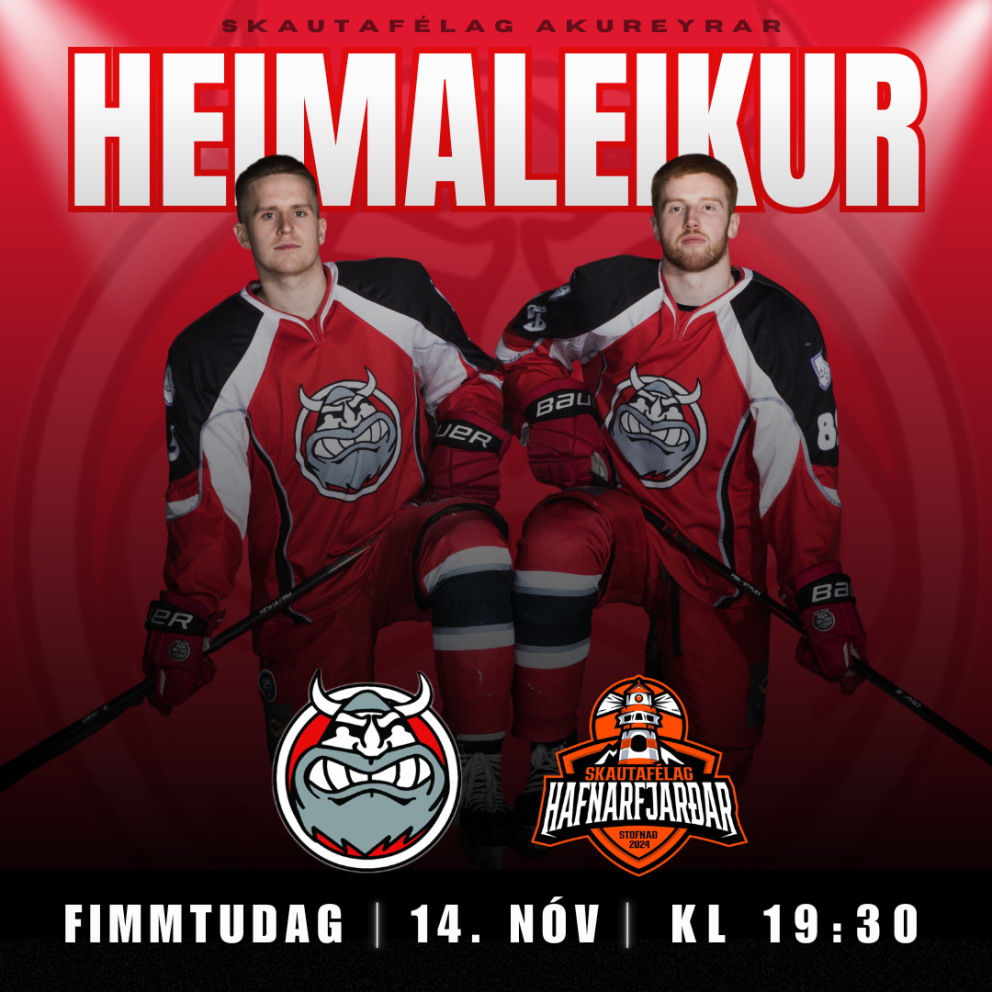 Fyrsti leikur gegn Skautafélagi Hafnarfjarðar