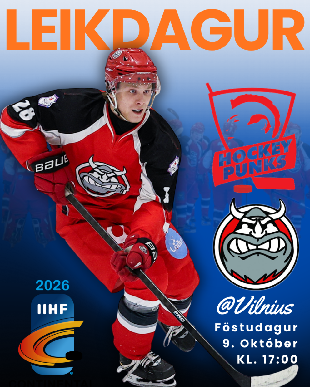 SA Víkingar hefja leik í Continental Cup í dag