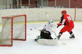 Úr leik SA Víkinga gegn Esju (mynd: Sigurgeir)