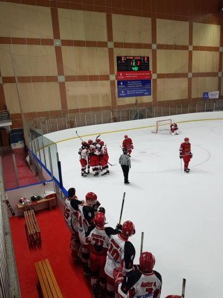 SA Víkingar fagna marki