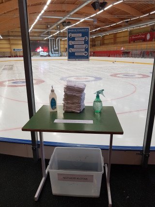 Opnunartímar og æfingar með hefðbundnum hætti um helgina