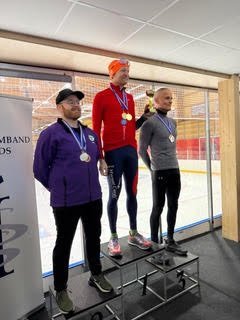 Skautafélag Akureyrar hefur eignast þrjá Íslandsmeistara í skautahlaupi