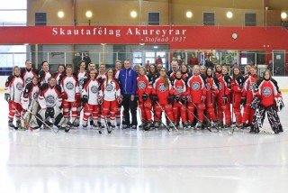 Ásgrímur Ágústsson tók myndina.