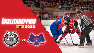 3. leikur í úrslitakeppni karla í íshokkí á laugardag