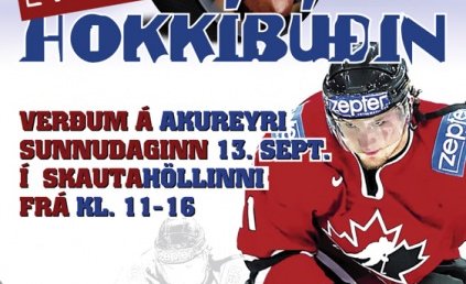 Litla Hokkíbúðin í Skautahöllinni á sunnudaginn 13.