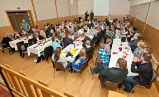 Frá afmælis- og árshátíð 2012. Mynd: Ási