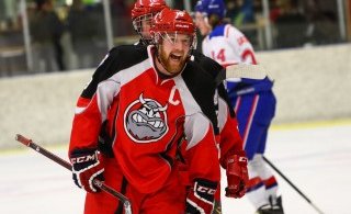 Andri Már Mikaelsson íshokkímaður SA árið 2016