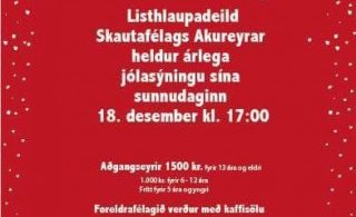 Jólasýning LSA verður, í dag sunnudag kl.17:00