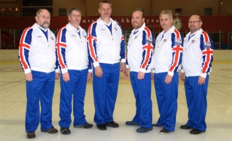 Krullulandslið Íslands sem keppti á Evrópumótinu 2007, 