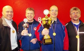 Garpar - bikarmeistarar í krullu 2012.