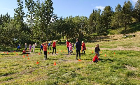 Sumardagskráin hjá Skautafélaginu