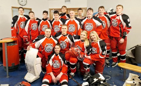 Sigurreifir Víkingar að loknum 12-4 sigri