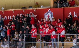 Myndir úr SA - SR 1. leik úrslitakeppni 2022