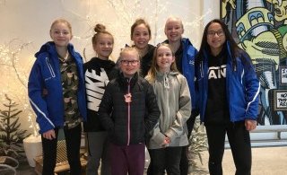 8 Stúlkur frá LSA á leið til Ríga í Lettlandi þar sem þær taka þátt í Volvo Cup 2017