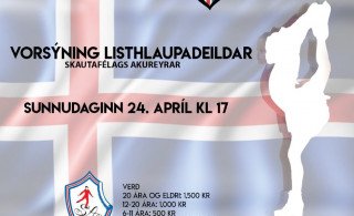 Vorsýning Listhlaupadeildar á sunnudag