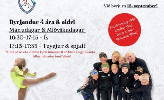 Frítt að prófa æfa listhlaup út september