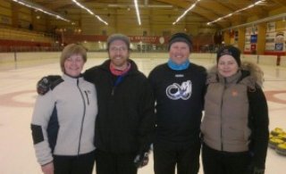 Íslandsmótið í krullu: Hjónaslagur í 4. umferðinni