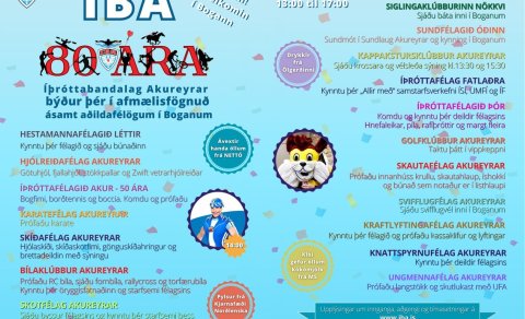 80 ára afmælishátíð ÍBA í boganum á morgun