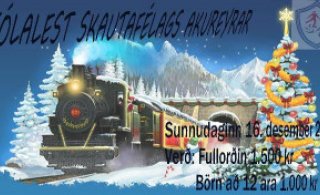 Jólasýning listhlaupadeildar í dag kl 17.00