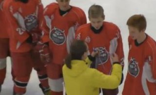 Skjáskot úr útsendingunni.