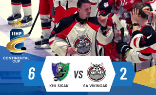 Tap í öðrum leik Víkinga í Continental Cup