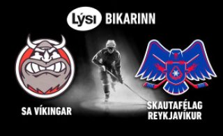 Leik SA Víkinga og SR í lýsisbikarnum hefur verið aflýst!