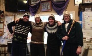 Stálum þessari mynd af strákunum af Facebook.