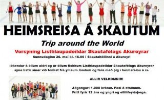Heimsreisa á skautum - vorsýning Listhlaupadeildar