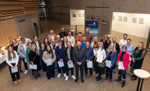 Skautafélag Akureyrar fékk styrk frá Norðurorku