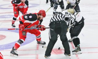 Úr leik liðanna í Lýsisbikarnum (mynd: Ási)