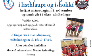 Nýtt byrjendanámskeið í listhlaup og íshokkí