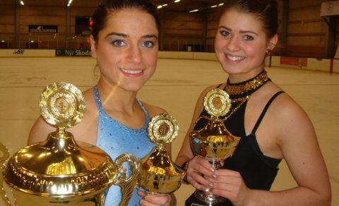 Audrey Freyja og Helga Jóhannsdóttir Íslandsmeistarar í Senior og Novice