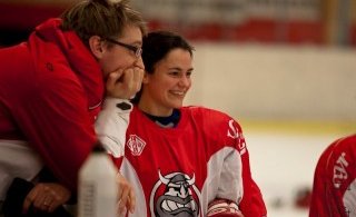 Sarah Smiley skoraði tvö. Mynd: EFP