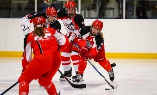 Ásynjur höfðu betur í vító