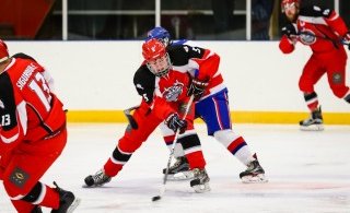 Úr leiknum á laugardag (mynd: Elvar Pálsson)