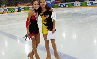 Marta María og Ásdís Arna