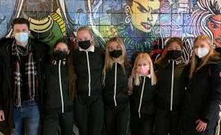 Landsliðshópurinn á NM (mynd:Iceskate)