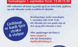 Listhlaupsdagur í Skautahöllinni