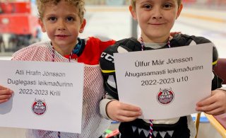 Takk fyrir íshokkítímabilið og gleðilegt sumar!