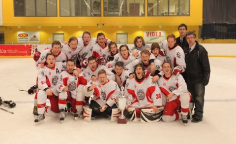 SA Víkingar tryggðu sér Deildarbikarinn um helgina