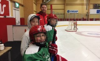 Fyrsta Innanfélagsmót hokkídeildar (myndir)