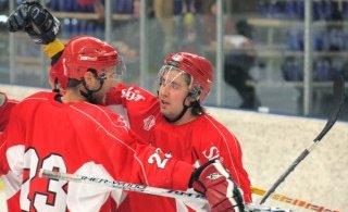 Sverrisson og Gribben fagna fyrsta markinu í gær.