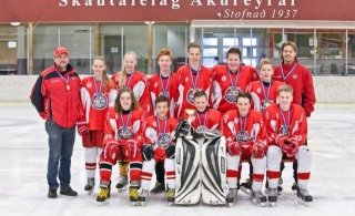 Íslandsmeistarar. Myndir: Ásgrímur Ágústsson