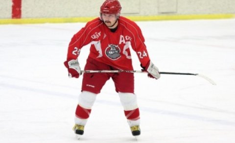 Björn Már skoraði tvö í kvöld. Ási eða Sigurgeir tóku myndina