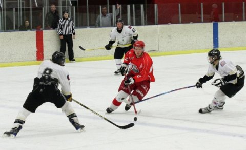 Orri Blöndal í kröppum dansi.