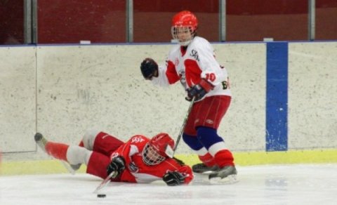 Mynd úr leiknum tekin af Sigurgeiri Haraldssyni