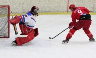 Jóhann Leifsson skoraði þrjú. Mynd: Sigurgeir