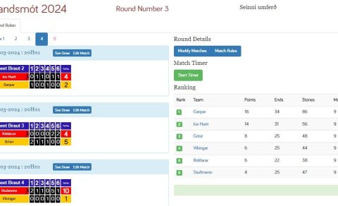 Staðan eftir 9 af 10 umferðum