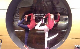 Ísold Fönn og Rebekka Rós