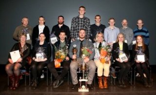 Hópmynd úr hófinu